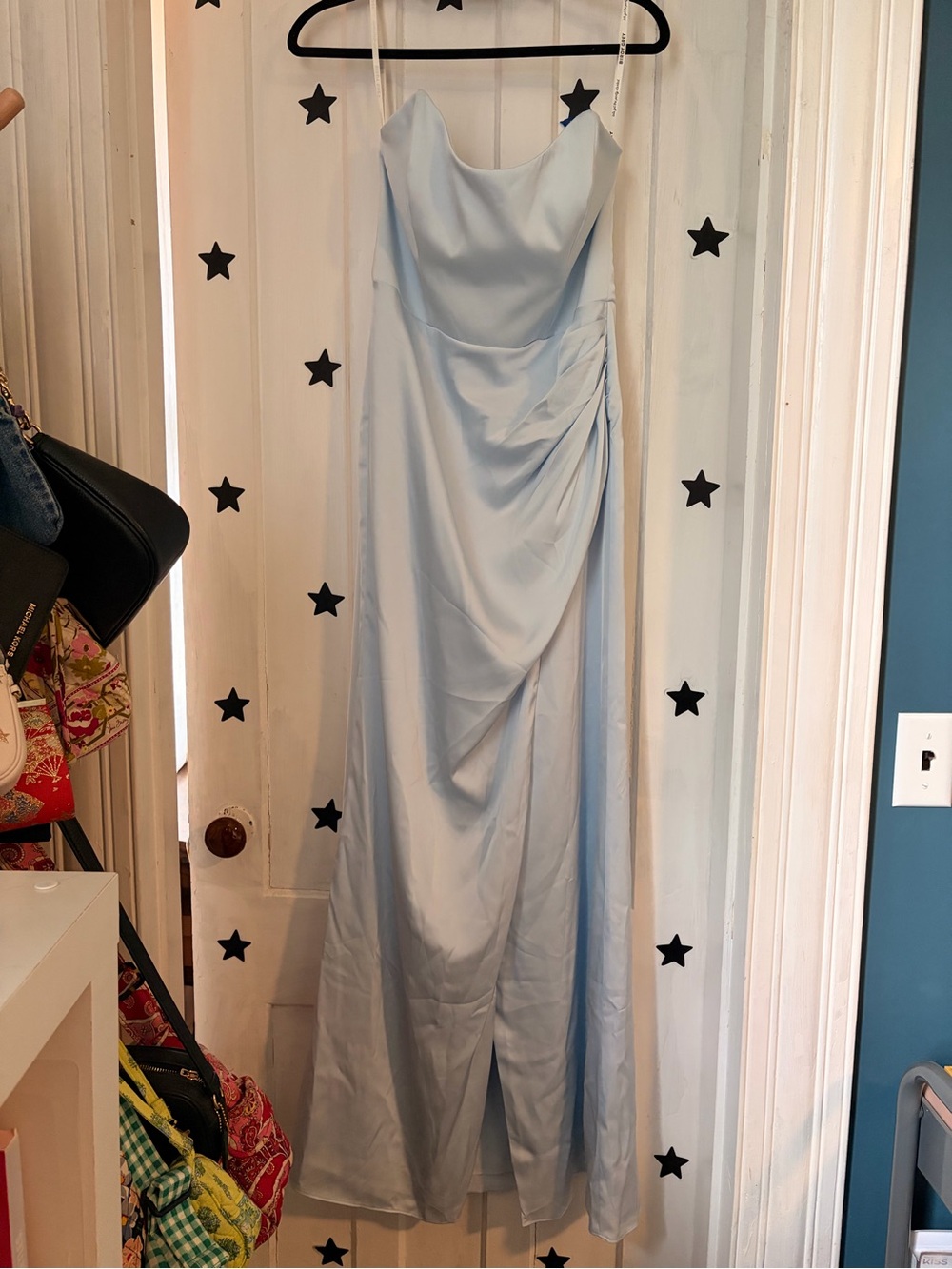 Birdy Grey Mist Blue Anne Dress